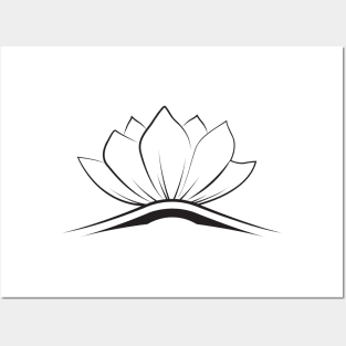 Delicate Lotus Posters and Art